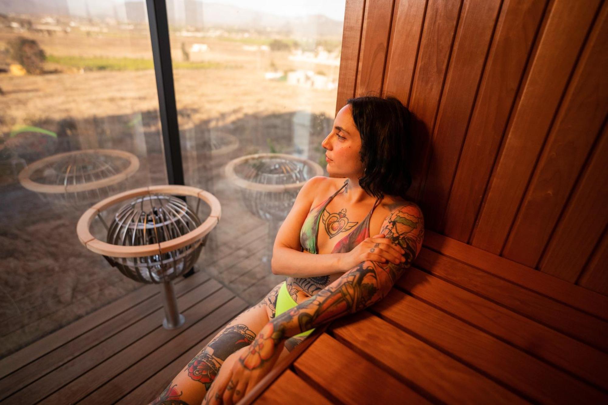 Bajo Estrellas Hotel Contemporaneo Valle de Guadalupe Εξωτερικό φωτογραφία