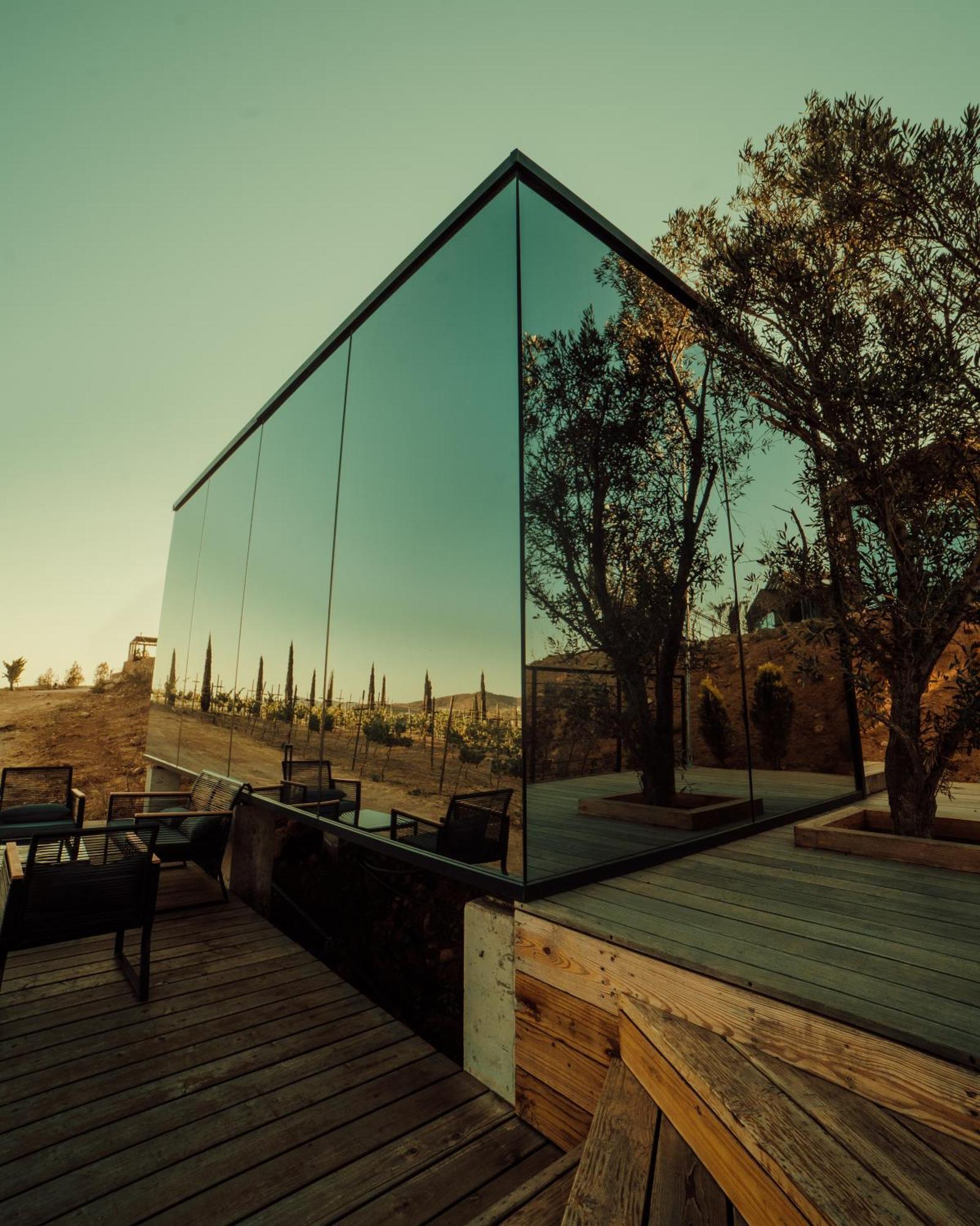 Bajo Estrellas Hotel Contemporaneo Valle de Guadalupe Εξωτερικό φωτογραφία