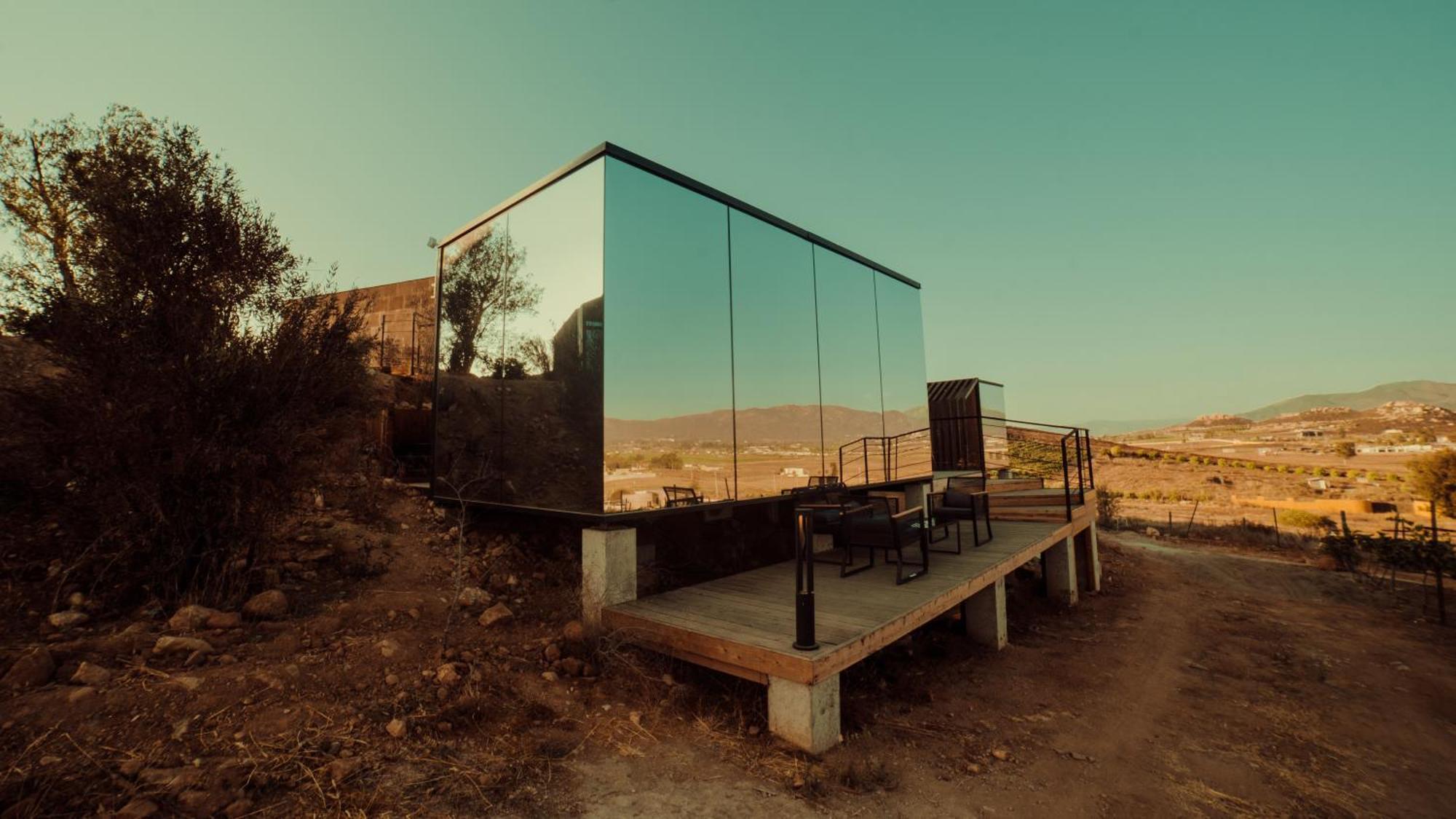 Bajo Estrellas Hotel Contemporaneo Valle de Guadalupe Εξωτερικό φωτογραφία