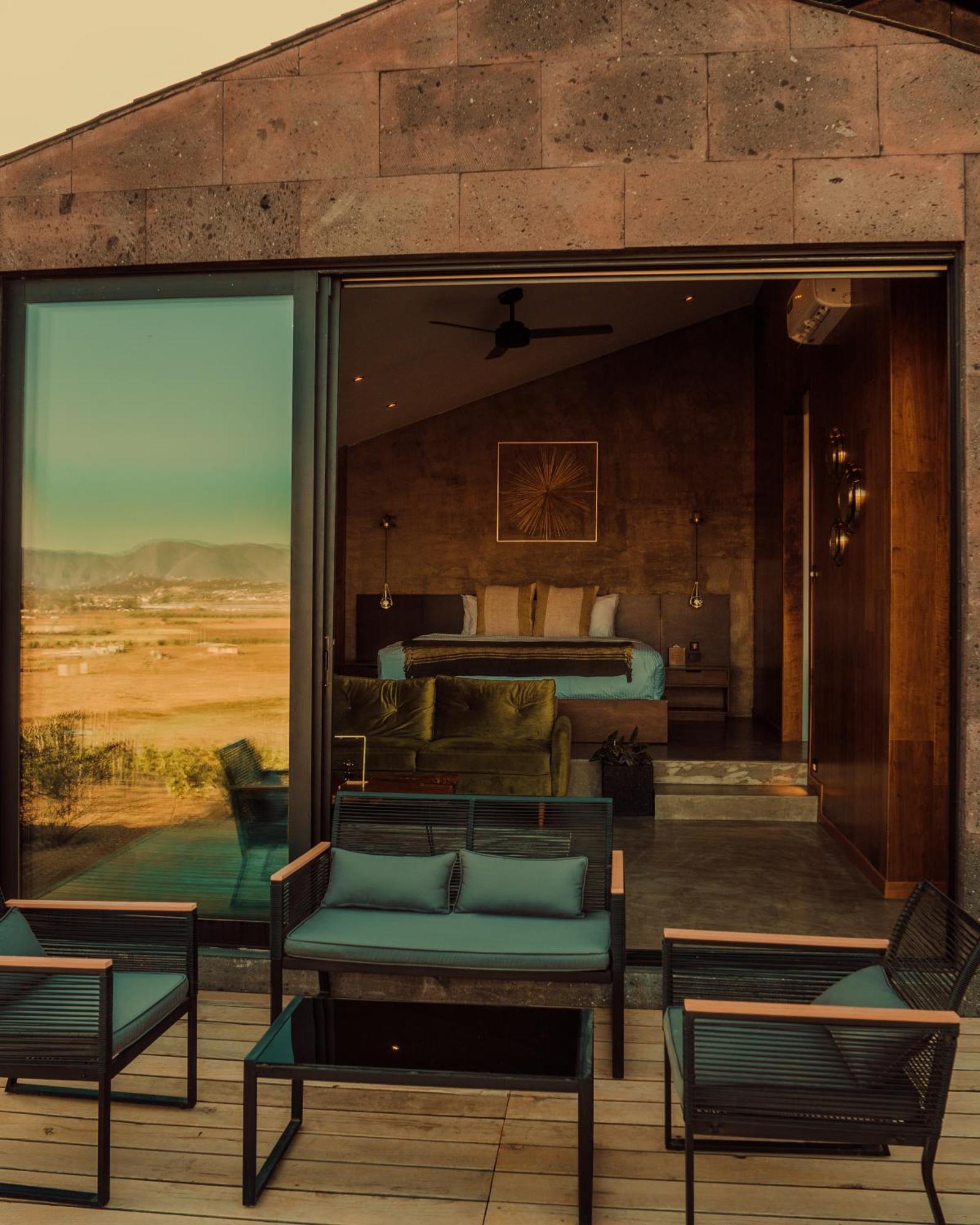 Bajo Estrellas Hotel Contemporaneo Valle de Guadalupe Εξωτερικό φωτογραφία