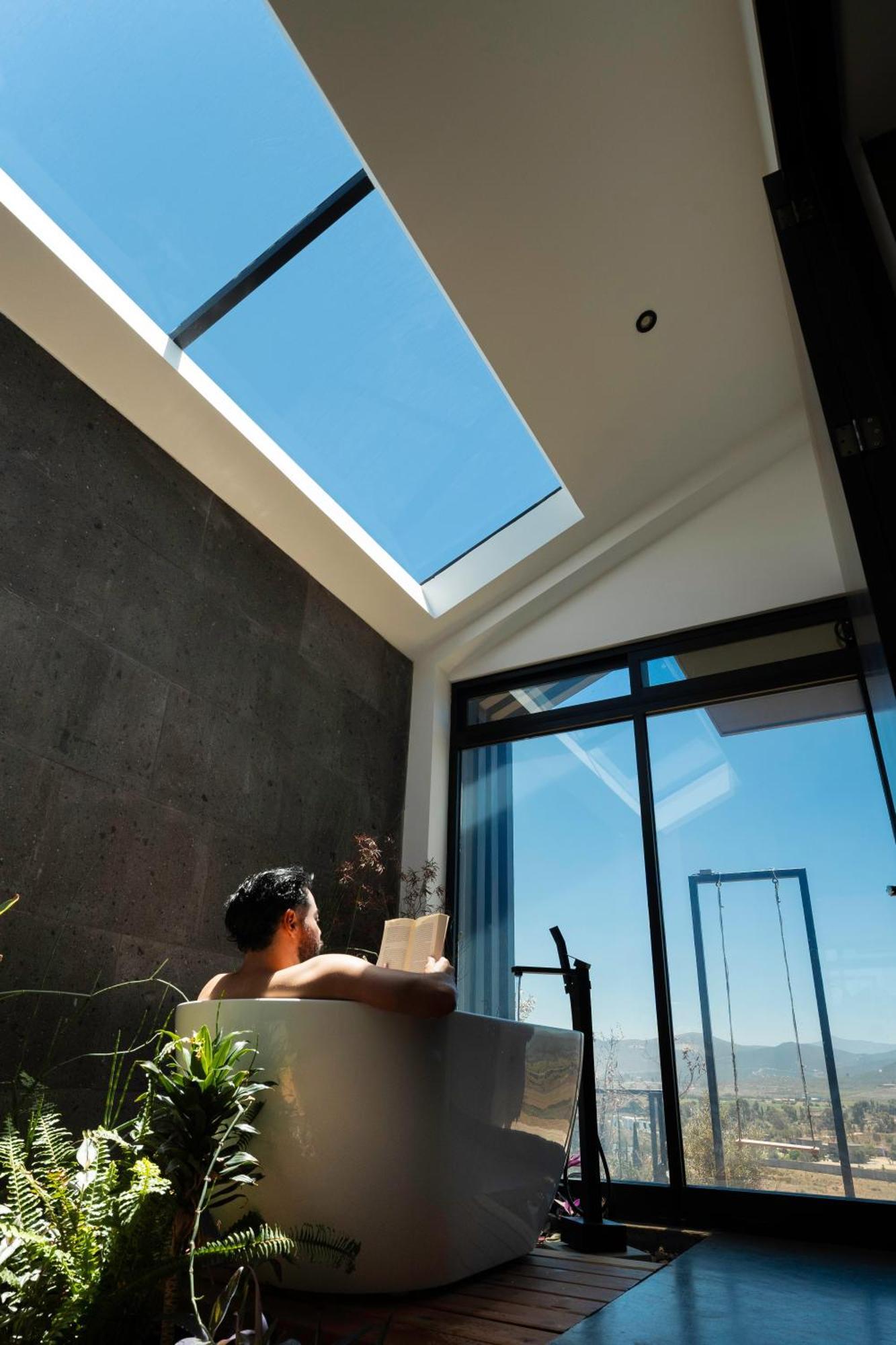 Bajo Estrellas Hotel Contemporaneo Valle de Guadalupe Εξωτερικό φωτογραφία