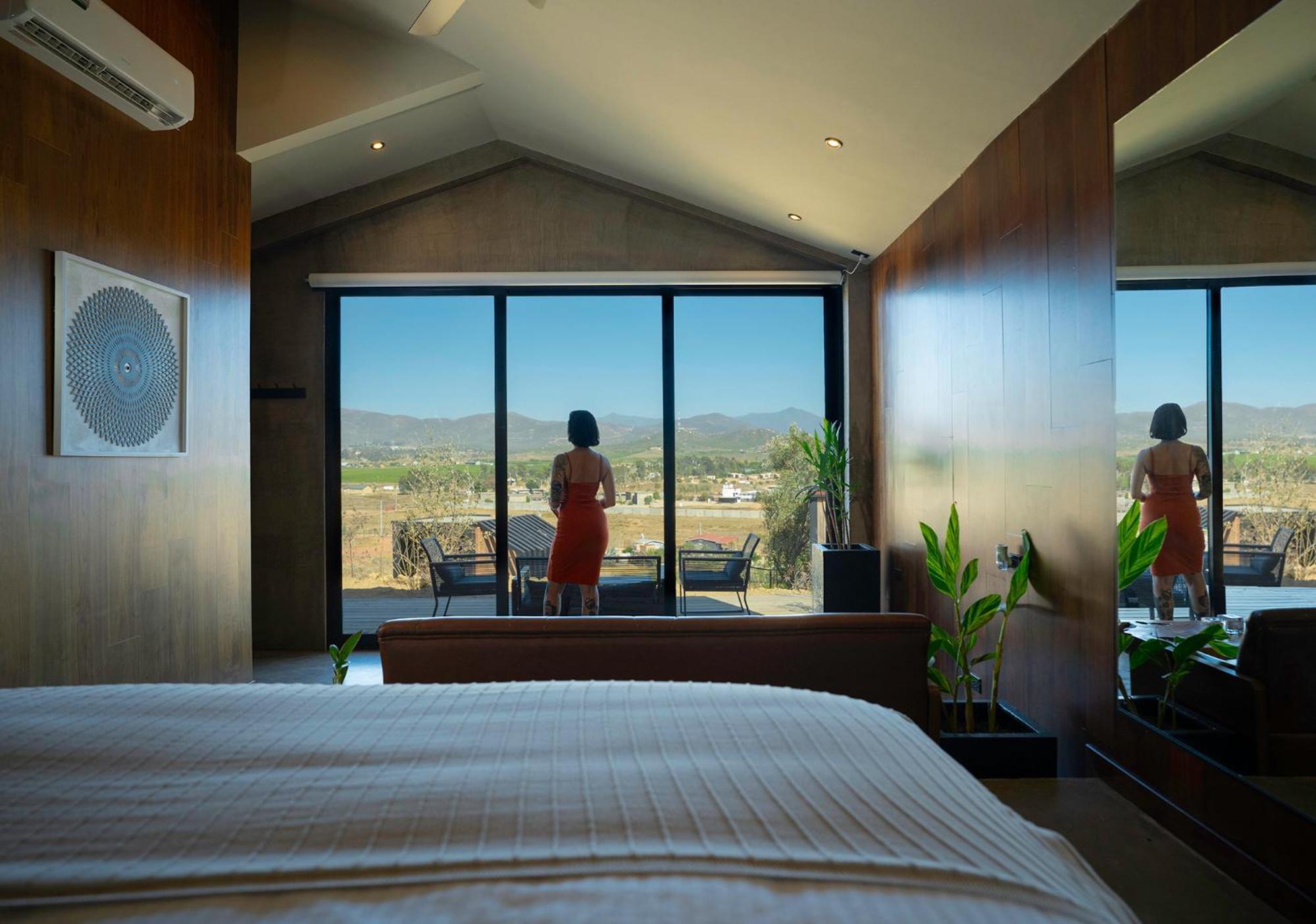 Bajo Estrellas Hotel Contemporaneo Valle de Guadalupe Εξωτερικό φωτογραφία